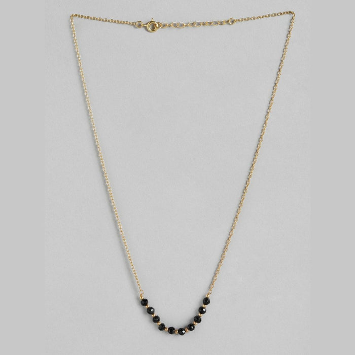 Golden Serenity Gold-Plated 925 Sterling Silver Mangalsutra