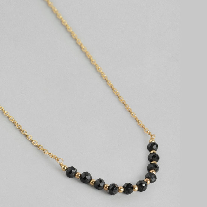 Golden Serenity Gold-Plated 925 Sterling Silver Mangalsutra