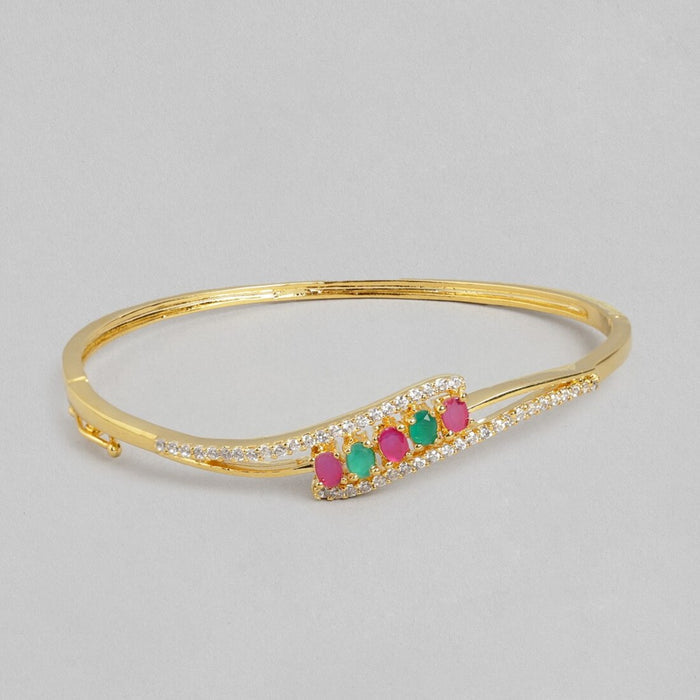 Golden Splendor Gold-Plated 925 Sterling Silver Bracelet