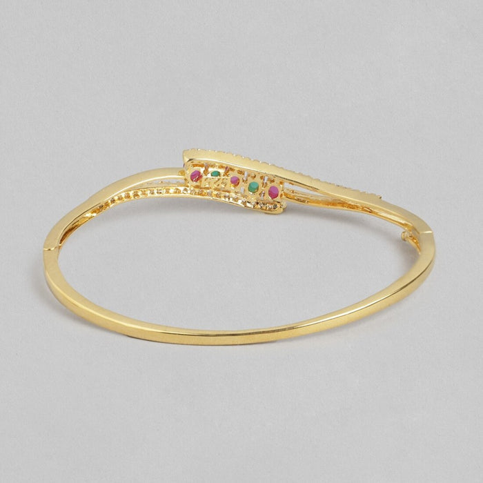 Golden Splendor Gold-Plated 925 Sterling Silver Bracelet