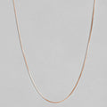 Graceful Serpent 925 Sterling Silver Rose Gold Plated Chain
