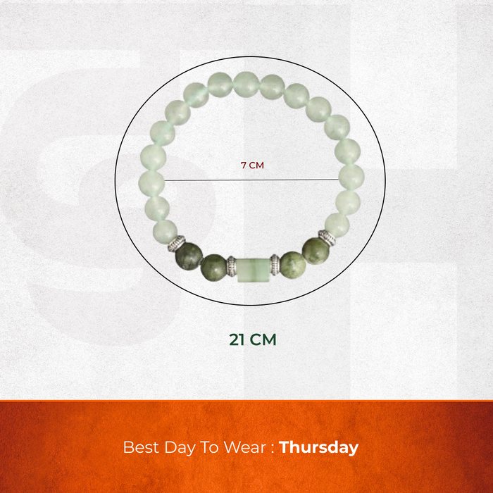 Green Aventurine Bracelet (Mithun Rashi) Gemini - view 3