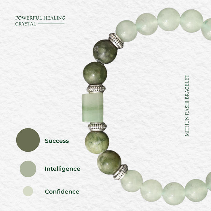 Green Aventurine Bracelet (Mithun Rashi) Gemini - view 4