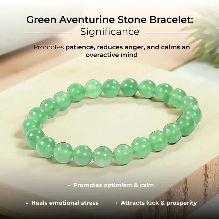 Green Aventurine Stone Bracelet - view 5