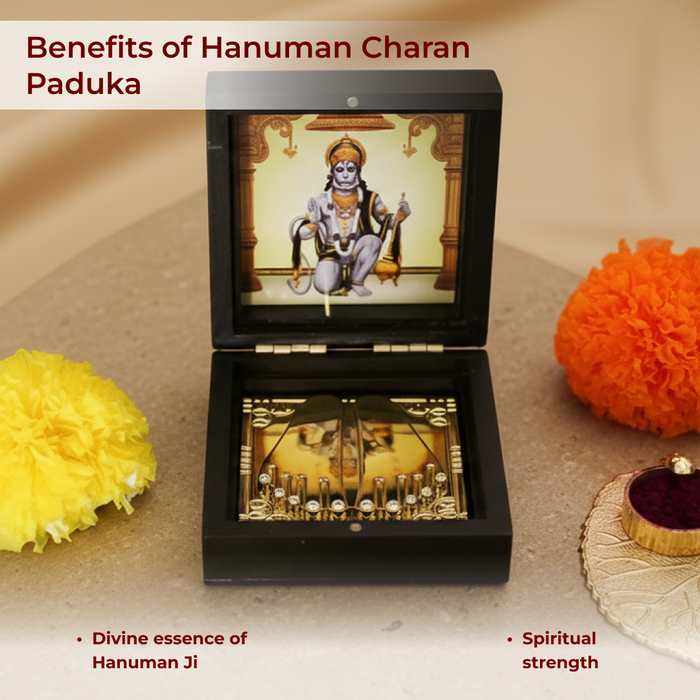 Hanuman Charan Paduka - view 3