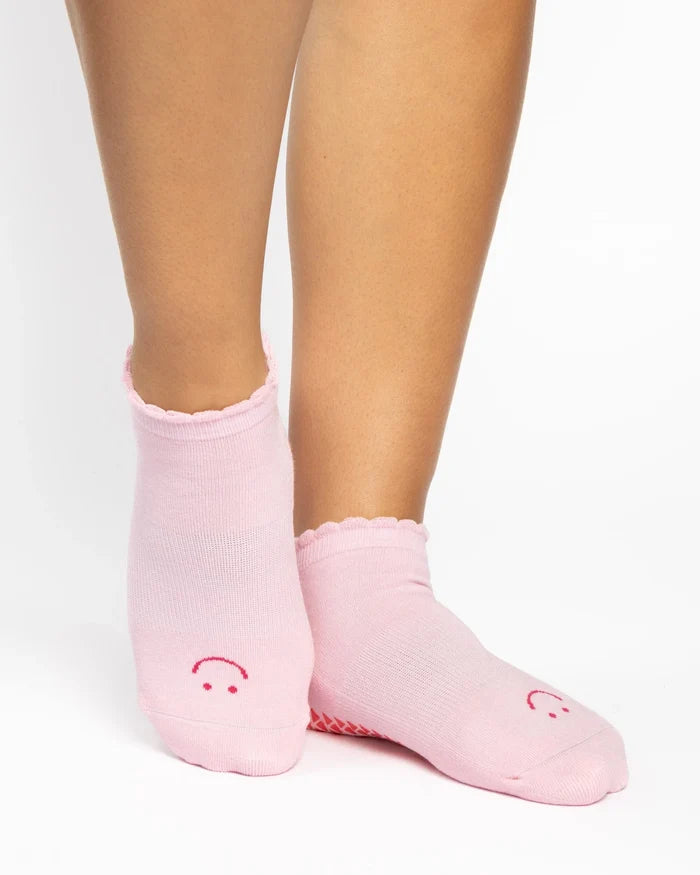 Happy Grip Sock Pink