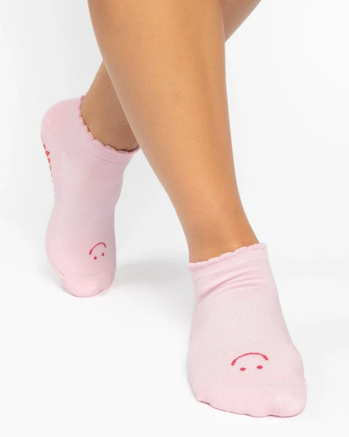 Happy Grip Sock Pink