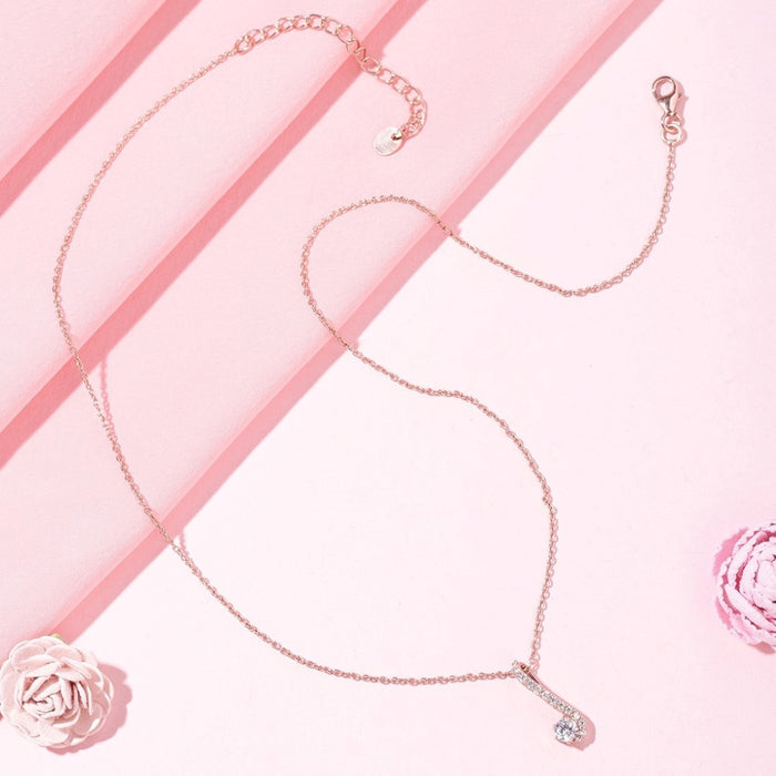 Harmonious Melody CZ 925 Sterling Silver Necklace