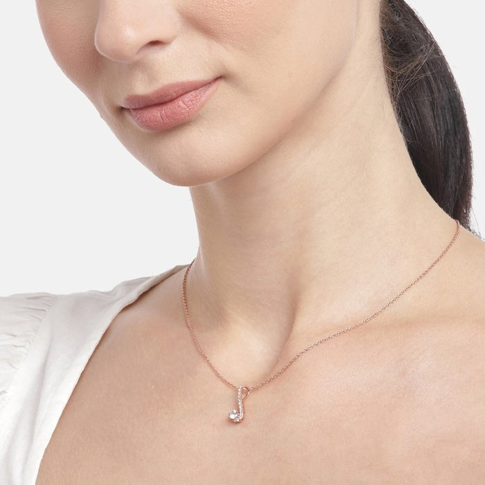 Harmonious Melody CZ 925 Sterling Silver Necklace