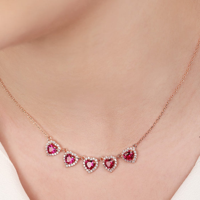 Heartfelt Elegance 925 Sterling Silver Necklace
