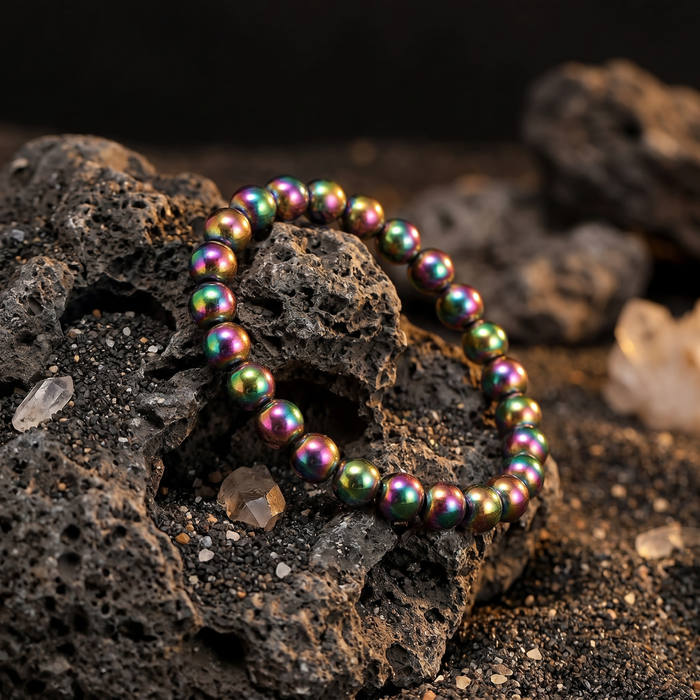 Hematite Aura Stone Bracelet - view 2