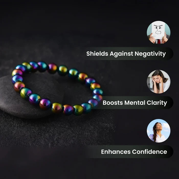 Hematite Aura Stone Bracelet - view 4