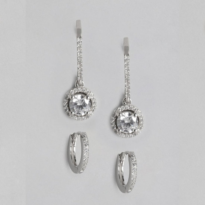 Hoop & Hook 925 Sterling Silver Earring Combo
