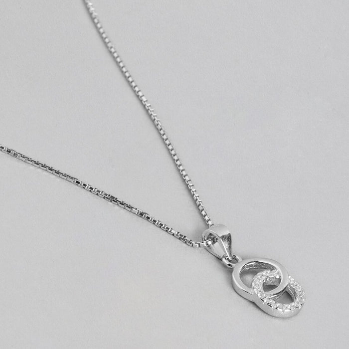 Hoop & Loop 925 Silver Jewellery Set