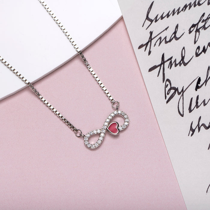 Infinite Love 925 Silver Necklace