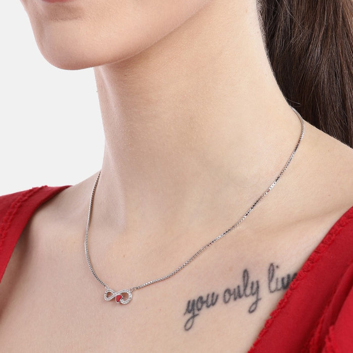 Infinite Love 925 Silver Necklace
