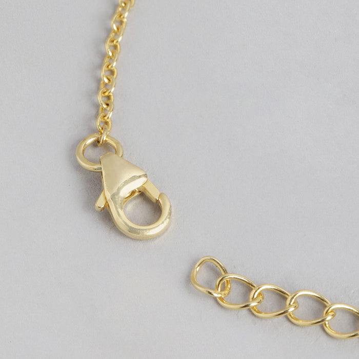 Infinite Radiance Gold-Plated 925 Sterling Silver Infinity Bracelet