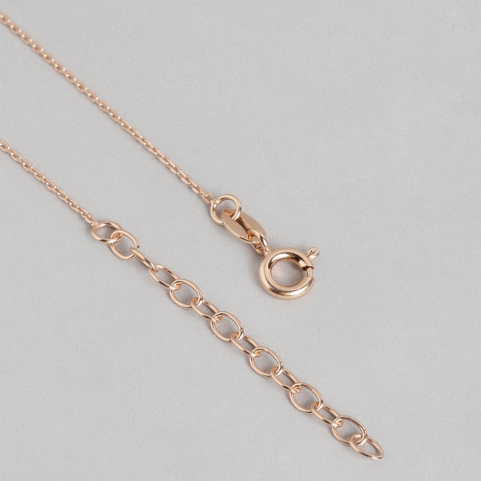 Infinite Radiance Rose Gold Plated 925 Sterling Silver Bracelet