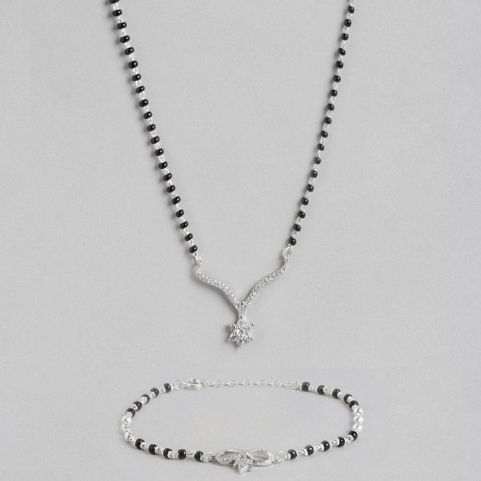 Infinite Unity 925 Sterling Silver Combo Mangalsutra