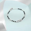 Infinity 925 Silver Mangalsutra Bracelet