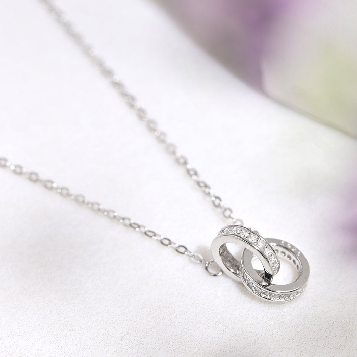 Infinity & Beyond 925 Sterling Silver Necklace