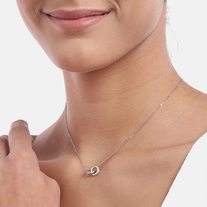Infinity & Beyond 925 Sterling Silver Necklace