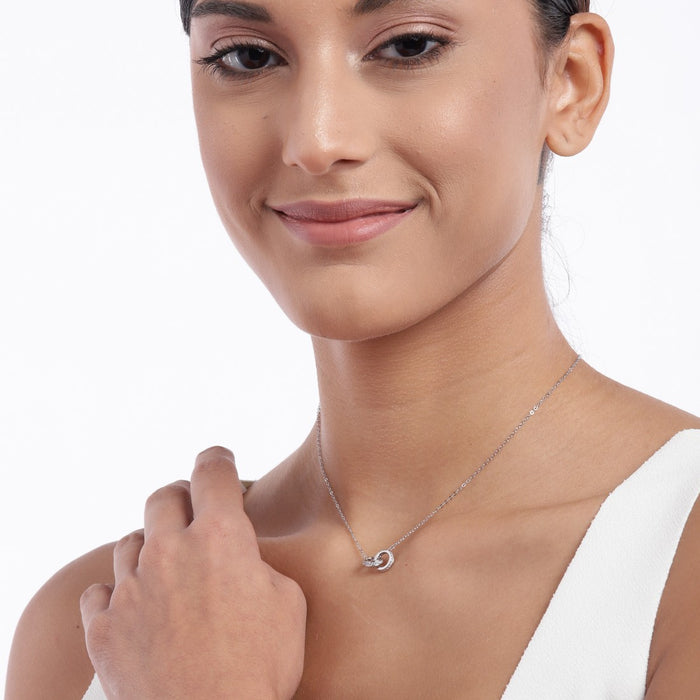 Infinity & Beyond 925 Sterling Silver Necklace