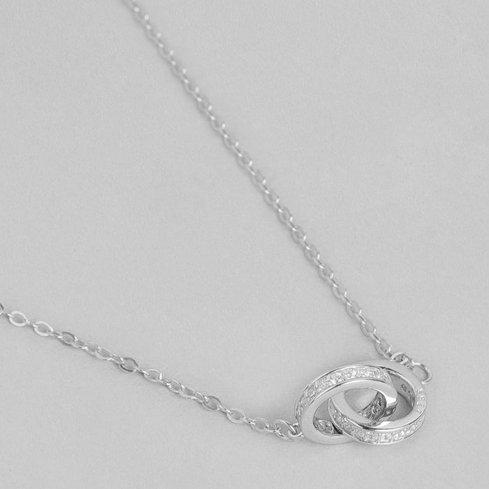 Infinity & Beyond 925 Sterling Silver Necklace