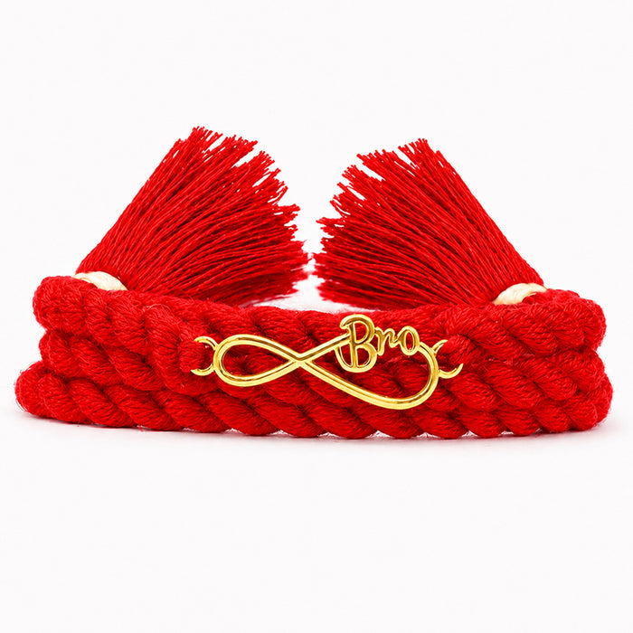 Infinity Bro Gold Plated 925 Silver Rakhi