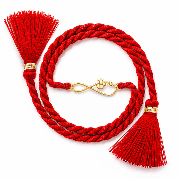 Infinity Bro Gold Plated 925 Silver Rakhi