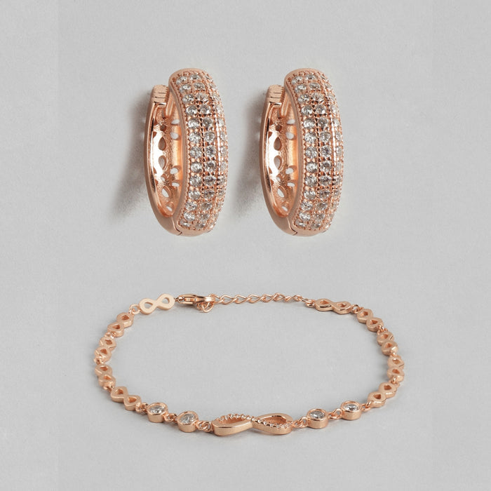 Infinity-Cz 925 Sterling Silver Jewellery Set