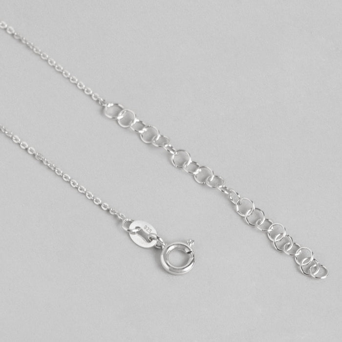 Infinity CZ 925 Sterling Silver Necklace