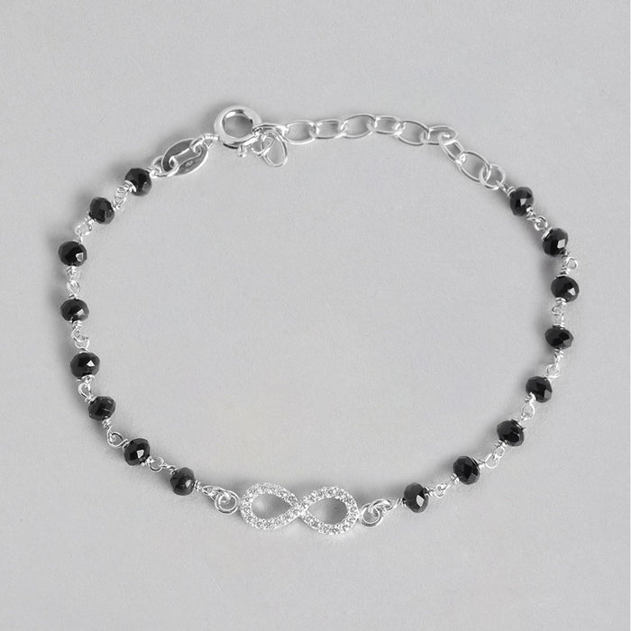 Infinity Mangalsutra 925 Sterling Silver Bracelet