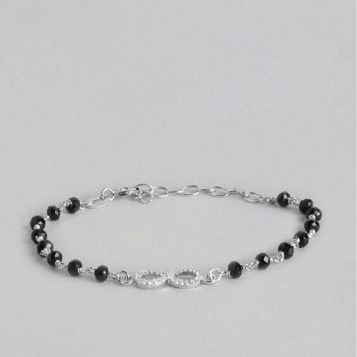 Infinity Mangalsutra 925 Sterling Silver Bracelet