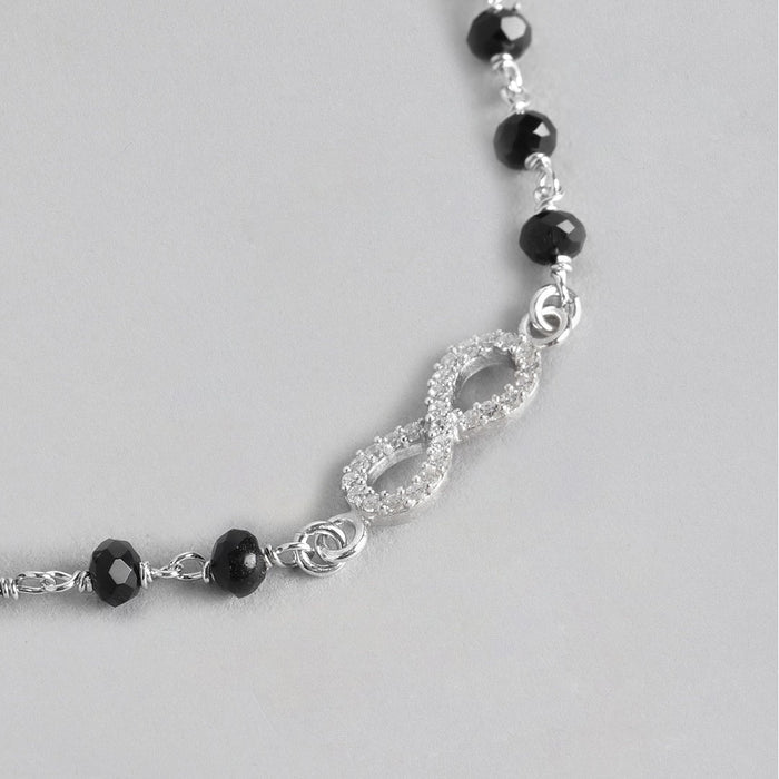 Infinity Mangalsutra 925 Sterling Silver Bracelet