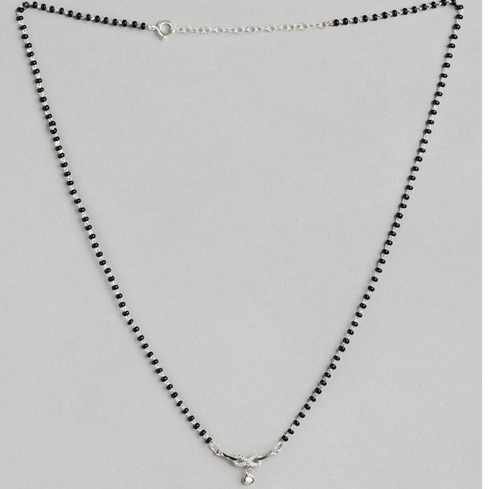 Infinity Rhodium Plated 925 Sterling Silver Jewellery Set