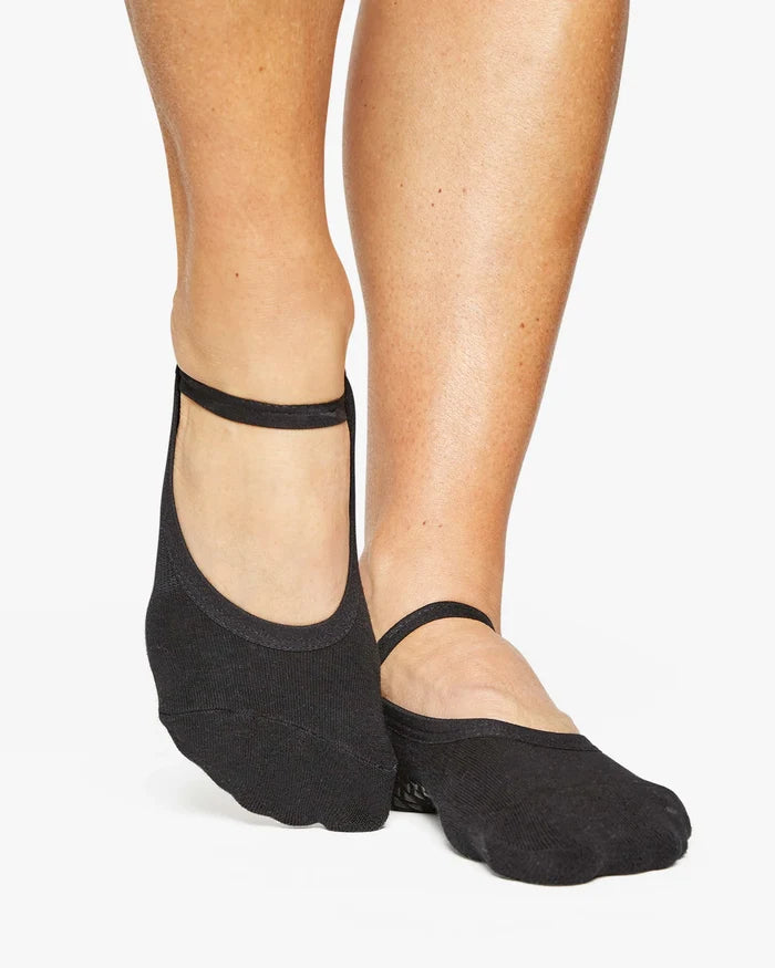 Karina Grip Dance Sock Black