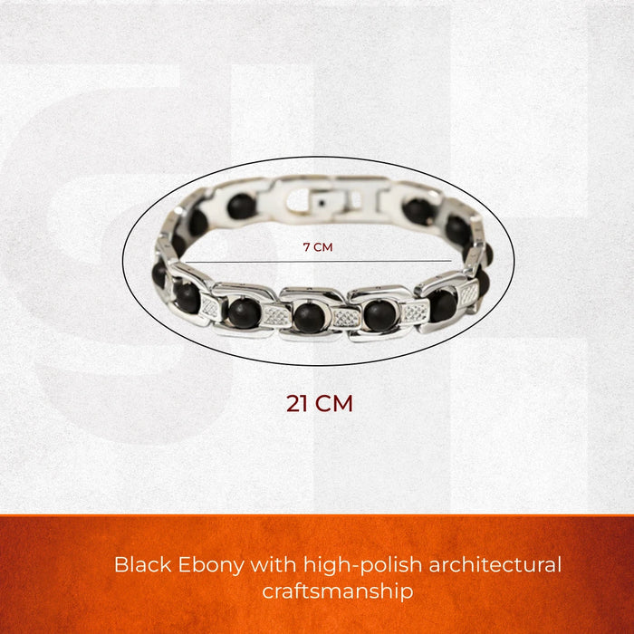 Karungali Link Chain Bracelet - view 3