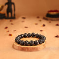 Karungali Malai Bracelet with design Engraved with Govt. Certification