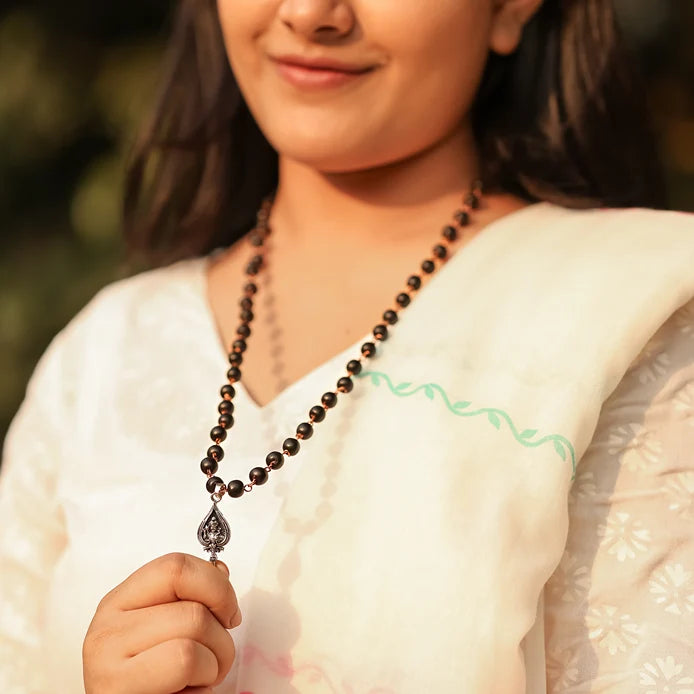 Karungali Malai (Copper wire) with Murgan Shastra Pendant Lifestyle Female