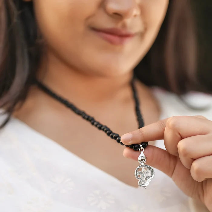 Karungali Malai with Vel Pendant - view 3