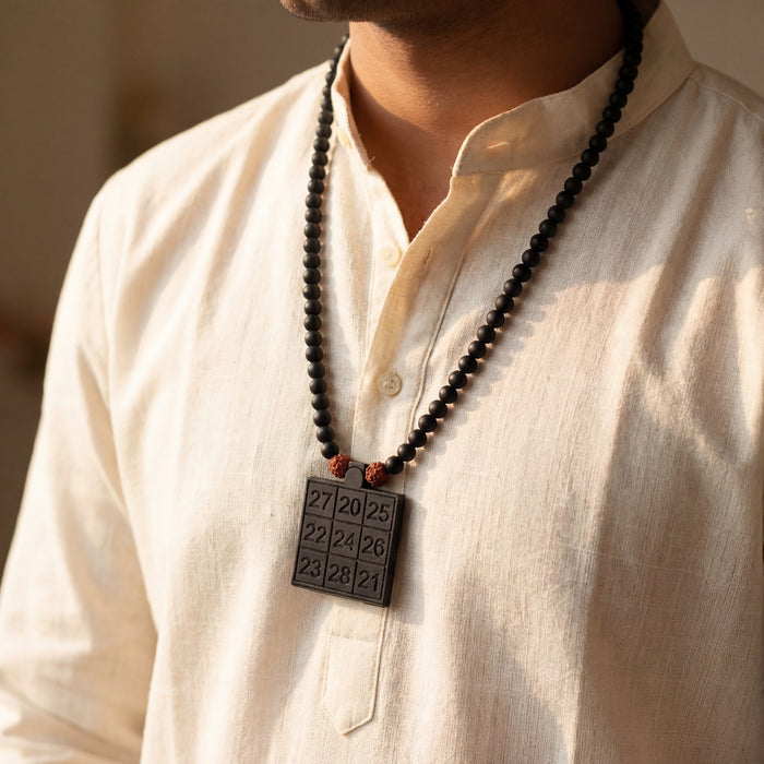 Karungali Shankha Yantra Mala 6MM | Divine Vibrations