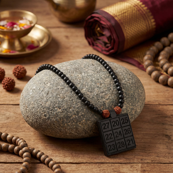 Karungali Shankha Yantra Mala 6MM | Divine Vibrations - view 2