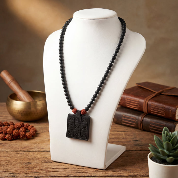 Karungali Shankha Yantra Mala 6MM | Divine Vibrations - view 3