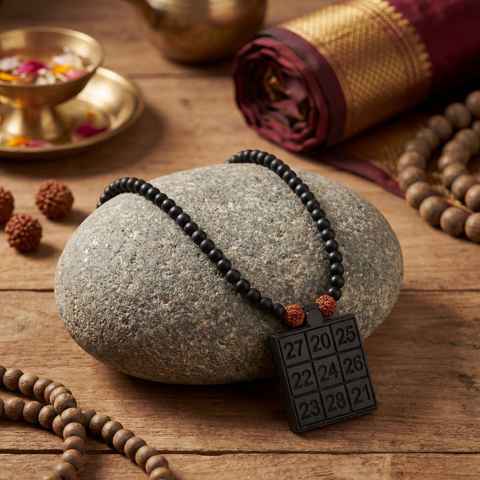 Karungali Shankha Yantra Mala 6MM | Divine Vibrations - view 5