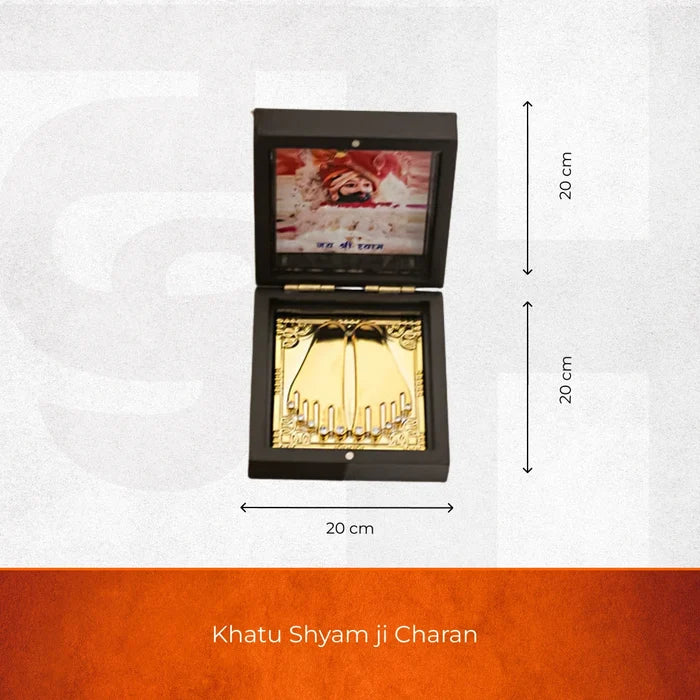 Khatu Shyam ji Charan - view 2