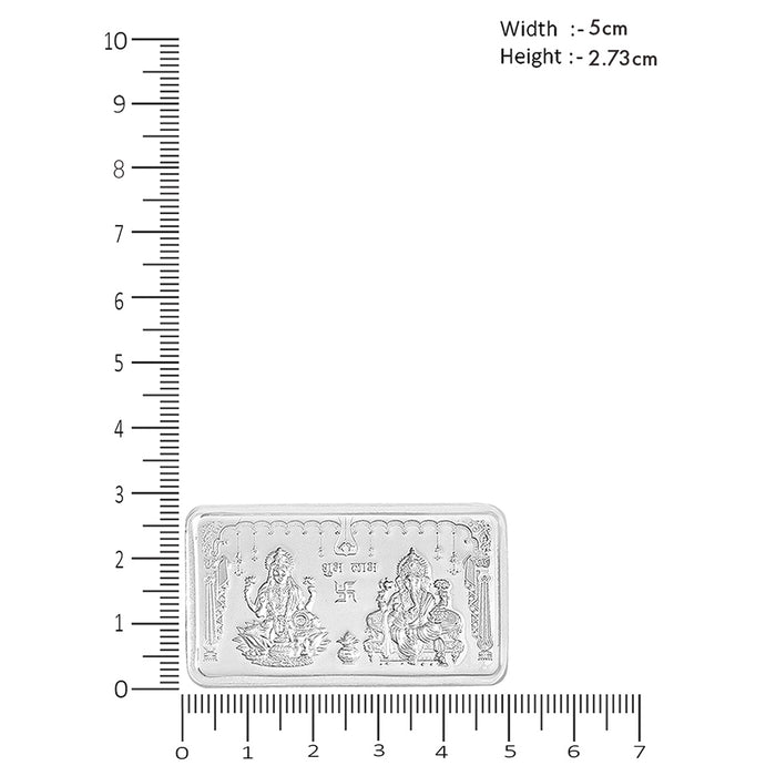 Lakshmi and Ganesha 999 Silver Bar- 20 gm