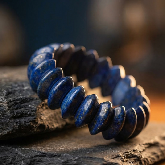 Lapis Lazuli Oval Cut Bracelet - view 3