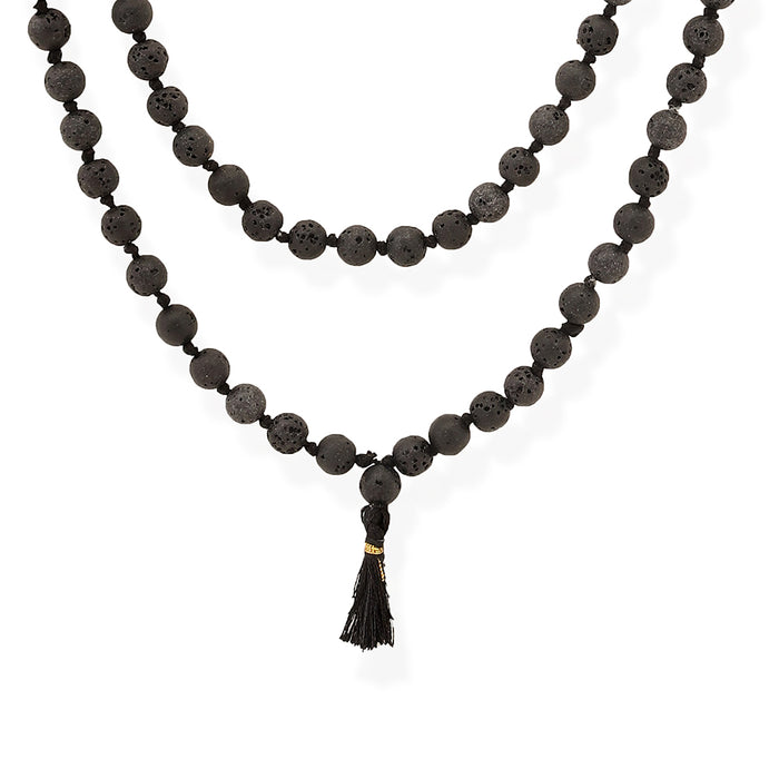 Lava Stone 108 Beads Jaap Mala - view 2