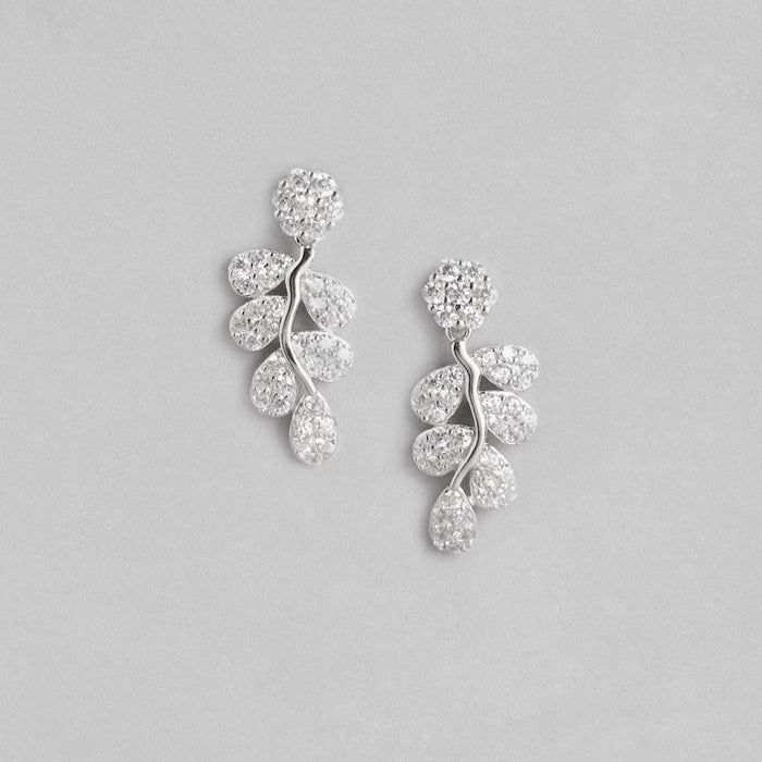 Leaf-Droplet 925 Silver Jewellery Set